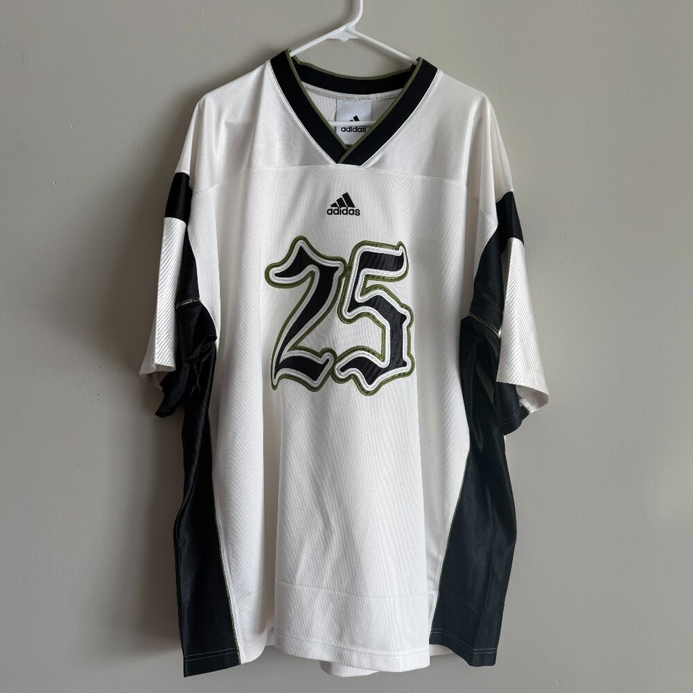 Adidas JY2762 Mens 2XL XXL Football Jersey 25 White Stitched